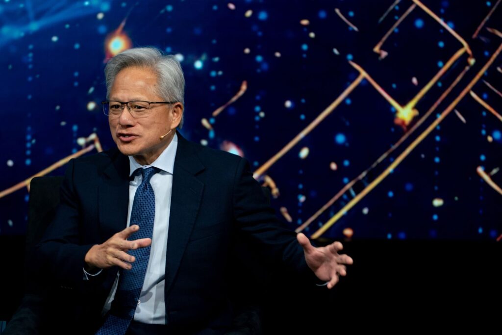 AI Chip Giant's Results Blow Past Expectations; Stock Jumps as CEO Huang Says Blackwell Sales "Off the Charts"