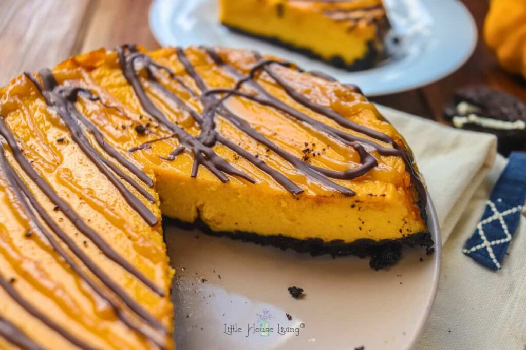 Pumpkin Turtle Cheesecake Recipe