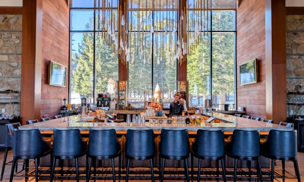 The Ritz-Carlton Lake Tahoe: Newly Renovated Luxury at Northstar Bar, Person, Indoors