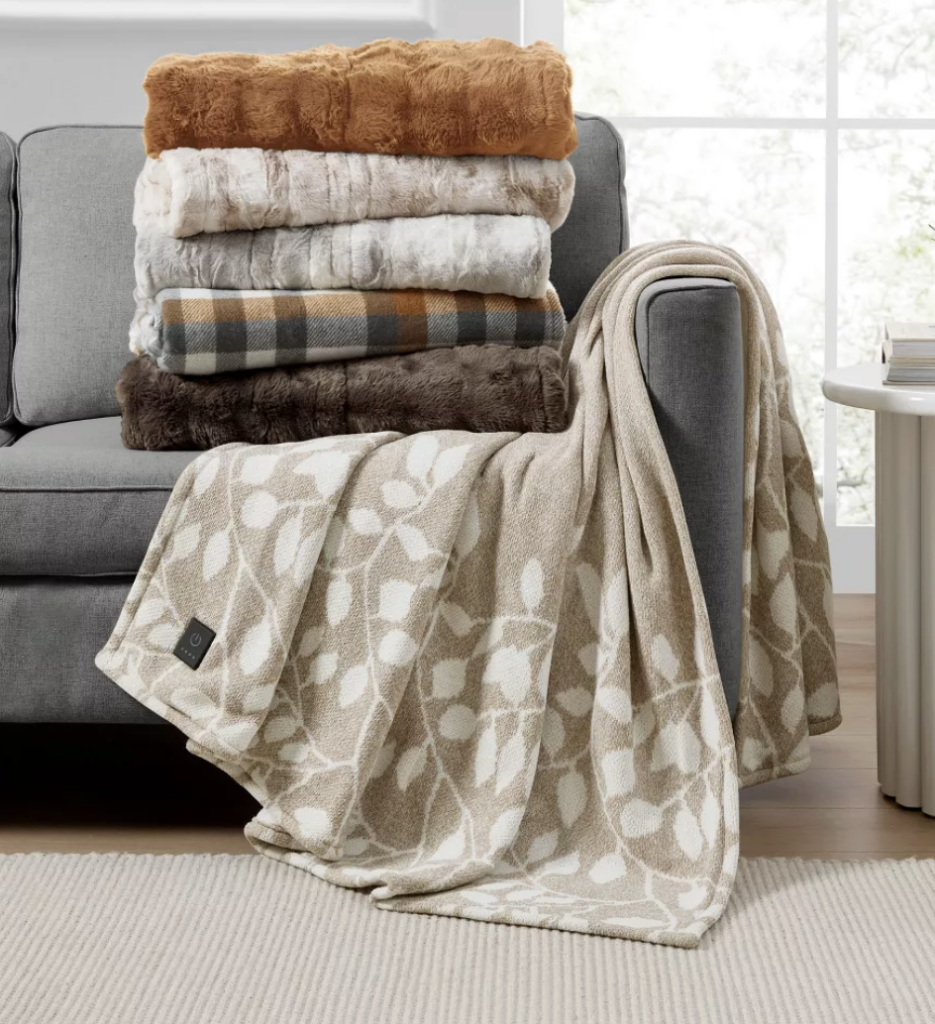 Brookstone Electric Blankets $28 - My Frugal Adventures