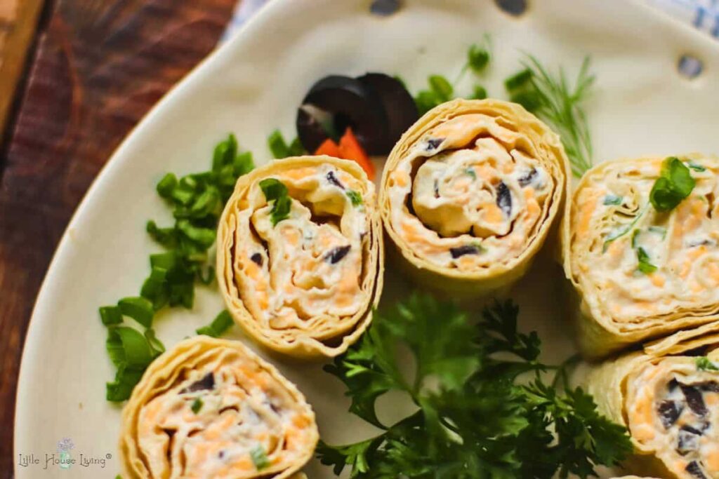 cream cheese sour cream pinwheels