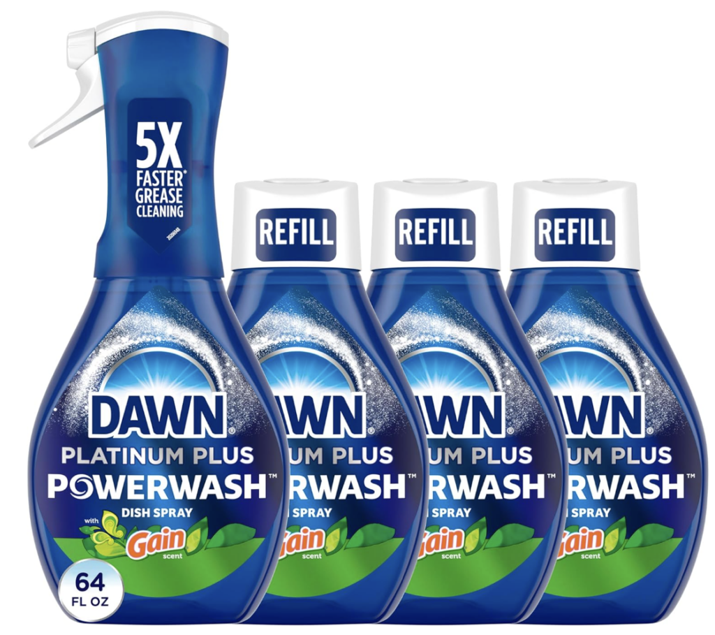 Dawn Powerwash Spray 4pk $11.97